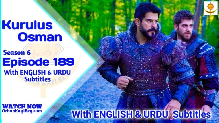 Kurulus Osman Season 6 Episode 190 With Urdu Subtitles